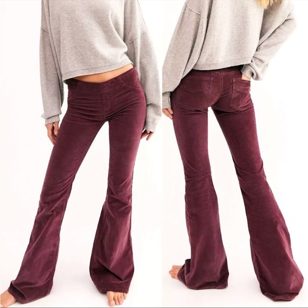 ✨FREE PEOPLE✨ Pull On Cord Flare Size 25